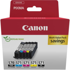 Canon Ink set PGI570/CLI-571 PGBK/C/M /Y/BK Multi 0372C006