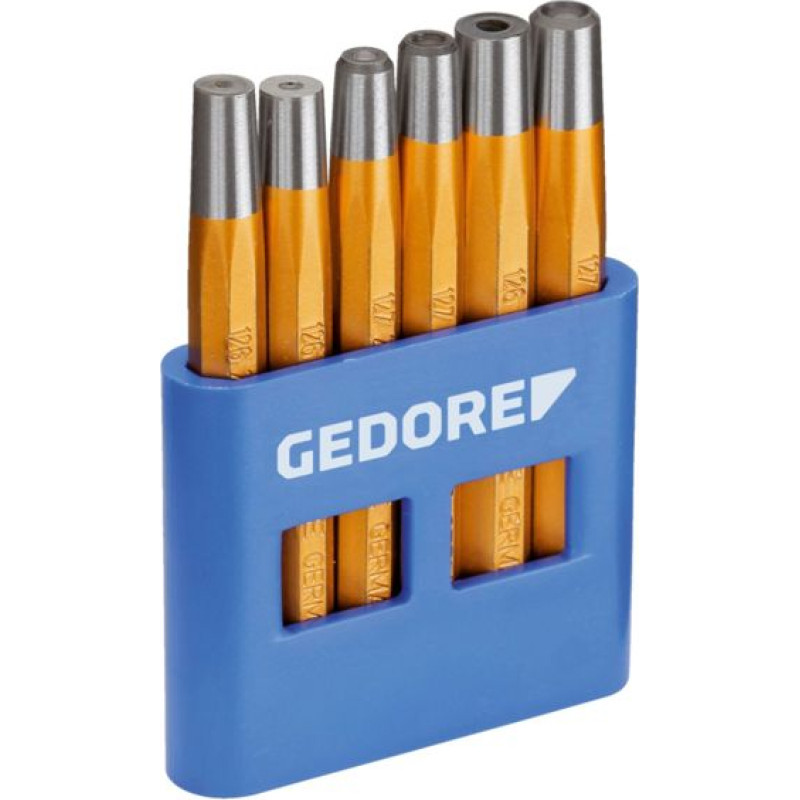 Gedore Rivet Puller and Head Setter Set 6-pieces