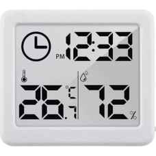 Greenblue Thermometer with clock function white GB384W