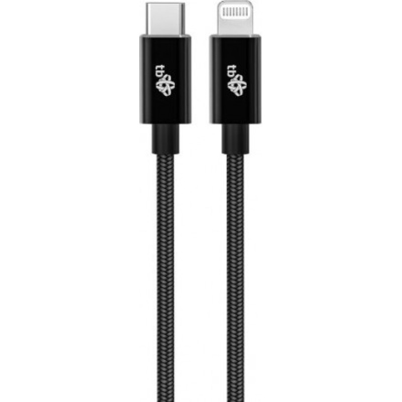 TB Kabel Lightning MFi - USB C czarny 1m