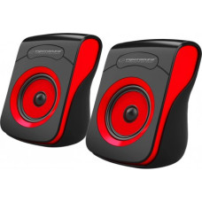 Esperanza Speakers 2.0 USB FLAMENCO black-red