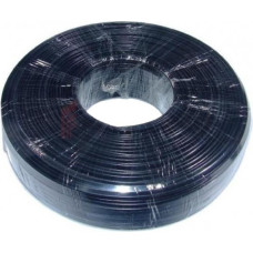 Gembird Flat telephone cable stranded wire 100 meters black