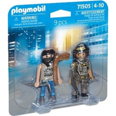 Playmobil Figures set Duo Pack 71505 Tactical Police with Thief