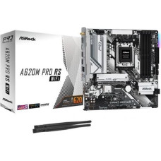 Asrock Motherboard A620M PRO RS WIFI AM5 4DDR5 HDMI/DP M.2 mATX