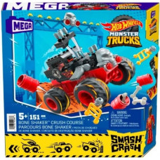 Mega Bloks Blocks Hot Wheels Monster Trucks Bone Shaker Stunt trick