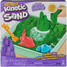 Spin Master Zestaw KINETIC SAND - Piaskownica zielony