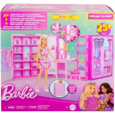 Mattel Barbie Dolls Dream Wardrobe with clothes