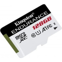 Kingston MicroSD card 128GB Endurance 95/45MB/s C10 A1 UHS-I