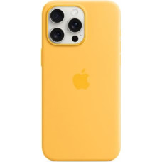 Apple Silicone Case with MagSafe for iPhone 15 Pro Max - Sunshine