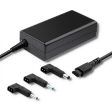 Qoltec Power adapter designed for HP 65W 3plugs