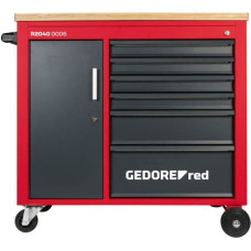 Gedore red Workshop Trolley MECHANIC PLUS with 6 Drawers