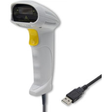 Qoltec Laser scanner 1D, USB white