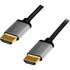 Logilink HDMI cable 4k/60hZ, ALU , black, 5m