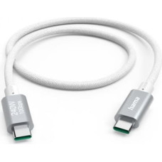 Hama 240W USB cable USB C-C 1,5m white