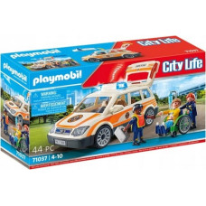 Playmobil Figures set City Life 71037 Emergency Doctors Car Light & Sound