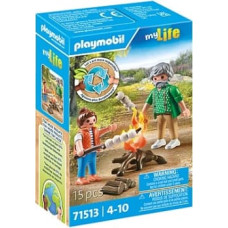 Playmobil Figures set My Life 71513 Campfire with Marshmallows