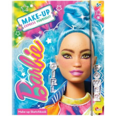 Lisciani Barbie Sketch book make up goal