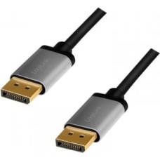 Logilink Displayport cable 4K/60 Hz,DP/M do DP/M,alu. 5m