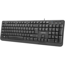 Natec Keyboard Trout Slim 1.8m black USB