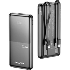 Awei Powerbank 10000mAh P76K 22,5W 4 charging output