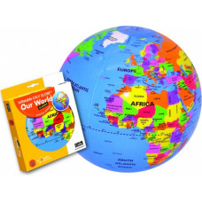 Mg Dystrybucja Ball Caly Globe 30 cm - Our world