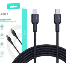 Aukey CB-NCC2 Nylon Cab le USB C - USB C 1.8m 3