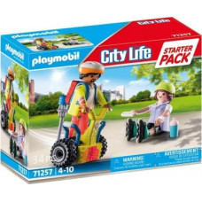 Playmobil Figures City Life 71257 Starter Pack Rescue with Balance Racer