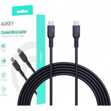 Aukey CB-SCC241 Circlet Blink Silicone USB C - USB C | 1m | 5A | 240 W PD | 20V