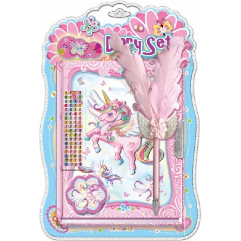 Pulio Diary with a pen Pecoware - Unicorn