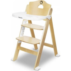 Lionelo High chair for feeding Floris White Natural