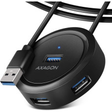 Axagon HUE-P1AL Hub 4-p ort USB 3.2 Gen 1 ROUND