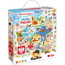 Czuczu Observation Puzzle -Map of Poland 100 pc