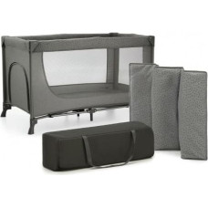 Kinderkraft Travel cot JOY 2 DARK GREY