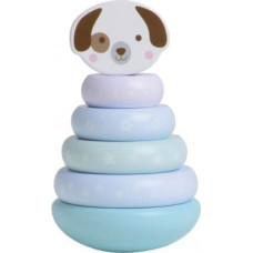 Iwood Pile-up Dog wooden pastel