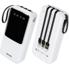 Wekome Power bank 20000 mAh USB-C/Lightning/MicroUS