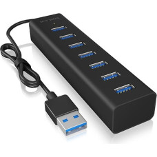 Icybox ICY BOX IB-HUB1700-U3 7-Port USB HUB+powerada