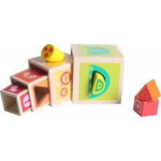 Iwood Animal Puzzle Box Set Wooden