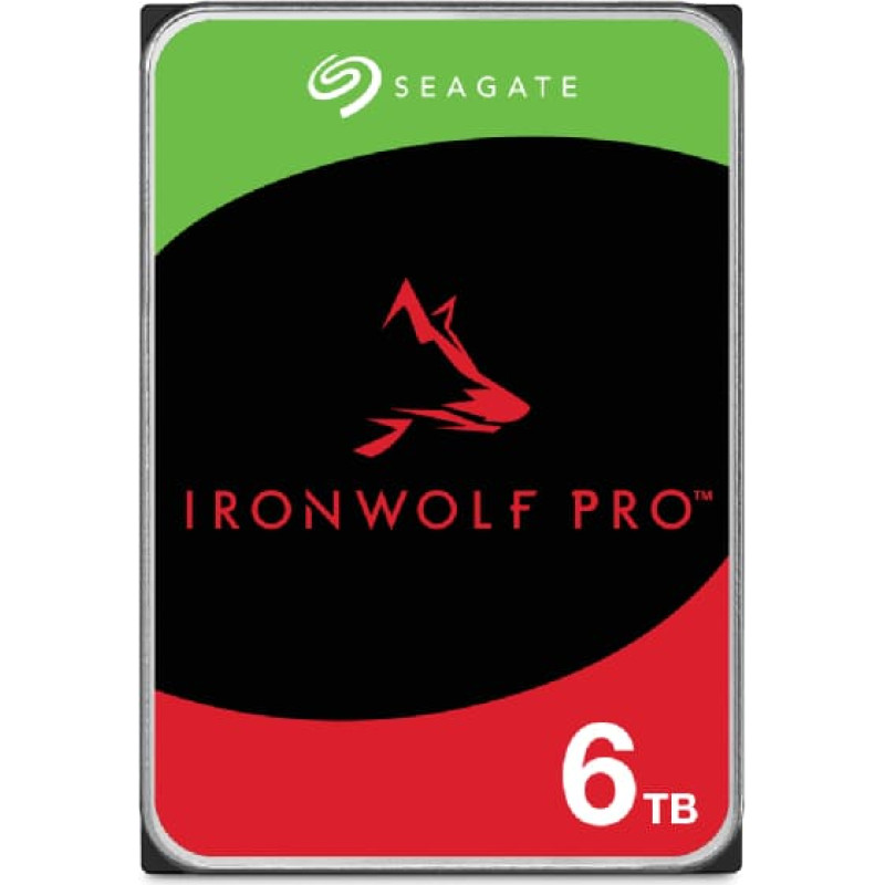 Seagate HDD|SEAGATE|IronWolf Pro|6TB|SATA|256 MB|7200 rpm|3,5"|ST6000NT001