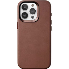 Woodcessories Bio Leather Case MagSafe iPhone 15 Pro Max Brown