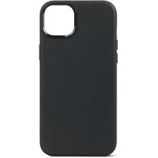 Decoded Leather Backcover for iPhone 15 Plus Black