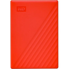 Western Digital External HDD|WESTERN DIGITAL|My Passport|2TB|USB 2.0|USB 3.0|USB 3.2|Colour Red|WDBYVG0020BRD-WESN