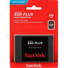 Sandisk SSD Plus           240GB Read 530 MB/s    SDSSDA-240G-G26