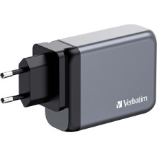 Verbatim GNC-100 GaN Charg. 100W 3xUSB-C PD, 1xUSB-A QC 3.0 32202