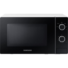 Samsung MS20A3010AH mikroviļņu krāsns Novietojams uz galda Solo mikrovilnis 20 L 700 W Melns, Balts