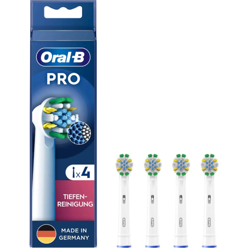 Oral-B Deep Cleaning 4 pcs Balts