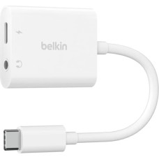 Belkin USB-C to 3.5 MM AUDIO Adapter + USB-C white cable