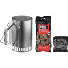 Weber 3-in-1 Rapid Fire Chimney Starter Set