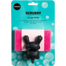 Ototo Scrubby Grey Sponge Holder