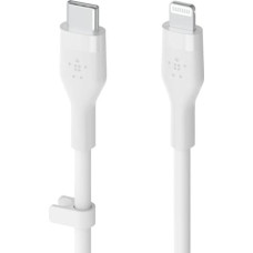 Belkin Flex Lightning/USB-C 15W 3m, mfi, 15W, white CAA009bt3MWH