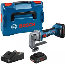 Bosch NOŻYCE DO BLACHY GSC 18V-16 E 2xPC4,0Ah LB